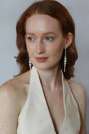 Lelia Long Natural Pearl Earrings