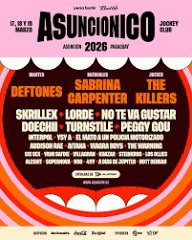 Asuncionico ¡Ya está acá! El line-up del Asuncionico 2026 se acaba de lanzar y está . ¿A quién estás más ansioso por ver en el escenario? 