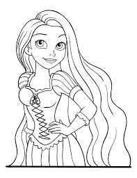 They are all free to print, and the kids will love coloring them in. Tangled Coloring Pages Printables Printable Kids Worksheets