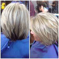 This Is My Favorite Of The Grey Hair With Blonde Highlights Blonde Hair With Grey Highlights Gray Hair Highlights Short Hair Styles