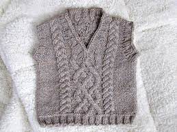 Little Man Vest Knitting Pattern Pdf Etsy Baby Knitting Patterns Suveter Bebek Kazaklari