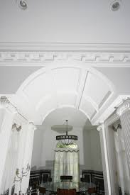 Adam-Style Plaster Ornament in a Private Residence