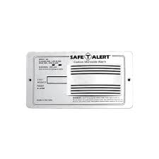 It sounds an alarm when there is a dangerous amount detected. Safe T Alert 65 542 Wt Flush Mounted Rv Carbon Monoxide Detector White
