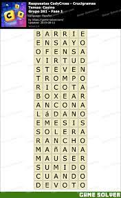 Espero que continúes tu progreso con la ayuda de mi sitio web. Respuestas Codycross Crucigramas Casino August 2019 Game Solver