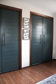 Modern French Closet Doors From Bifolds Such A Great Diy French Closet Doors Diy Closet Doors Modern Closet Doors