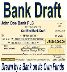 A bank draft is the ideal guaranteed payment vehicle for all your foreign currency transactions. Bank Draft Definition And Meaning Market Business News