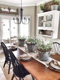 Table Wall Above Window Adore Kitchen Cabinets Decor Farmhouse Dining Farmhouse Table Setting