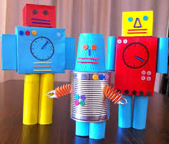 I received a box from kiwi crate that had a robot theme, which was a fun and easy craft for kids to do. 20 Best Robot Crafts And Activities For Kids K4 Craft