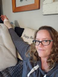 Artist's work in progress: a harpy drawing