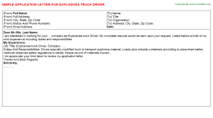 As a final step, the launched application is exec'ed, which means that the current shell is completely replaced with that application. Job Application How To Write An Application Letter As A Driver Free Letter Sample Download
