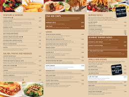 Iconic Lowestoft Food Menu Food Design Food Menu Menu Design