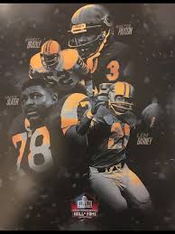 Welcome john mitchell to #bleedtheeblue ‪#nsd20. Jackson State University Nfl Hall Of Fame Lem Barney Walter Payton Jackie Slater Robert Brazile Jackson State Jackson State University Jackie Slater