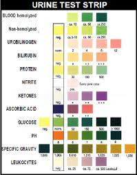 78 Methodical Colour Chart For Urine Test Strips