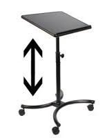 The first one you should look at. Youngmenheaven Portable Laptop Table Stand With Wheels