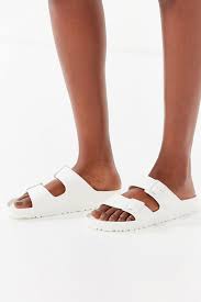 Birkenstock Women S Arizona Essentials Eva Sandals White 39 Birkenstock Arizona Eva Sandal Birkenstock Arizona Birkenstock Boho Sandals