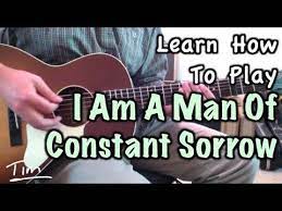 I Am A Man Of Constant Sorrow Dan Tyminski Oh Brother Where Art Thou Guitar Lesson Chords Tuto Guitar Lessons Songs Learn Guitar Songs Man Of Constant Sorrow