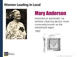 It was raining heavily and they had to open the windows of their car and put their out to see better. Mary Anderson Inventor Of The Windshield Wiper Blade Womeninventors Womeninbusiness Womeninhistory Women In History Local Women Automatic Cars