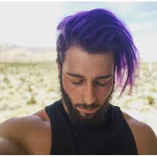 Purple Rain Dyed Hair Men Gorgeous Hair Color Dark Purple Hair