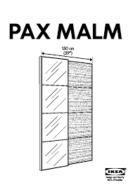 Notice Montage Armoire Pax Porte Coulissante Bright Shadow Online