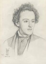 Columbus jeered at while propounding his theory of the round earth, orange  in hand by William Holman Hunt, O.M., R.A.