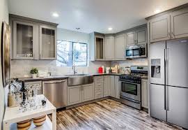Grey Stained Maple Kitchen Cabinets Maple Kitchen Cabinets Greige Kitchen Maple Kitchen