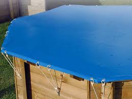 Couverture De Securite Ubbink Octogonale Diametre 4 10m Norme Nfp 90 308 Pour Piscine Bois