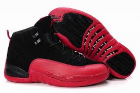 Jordan Retro 12 Black Red And White Desirable Air Jordan Retro 12 Shoes Suede Black Red Inexpensive Air Jordan 12 Retro Playoffs Air Jordans Retro Air Jordans Nike Shoes Jordans