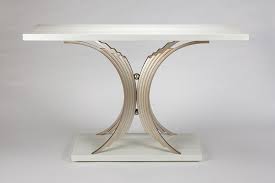 Find many great new & used options and get the best deals for leick french hall console table ivory finish at the best online prices at ebay! Modern Artmax Ivory Console Table 2929d Unique Furniture