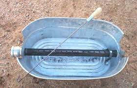 Build your own diy coal forge with this set from blacksmiths depot. Tim Lively Washtub Forge Solid Fuel Forges I Forge Iron