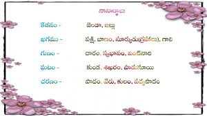 త ల గ వ య కరణ న న ర ధ ల Telugu Nanarthalu With Meanings In 2020 Improve Your Vocabulary Vocabulary Skills Meant To Be