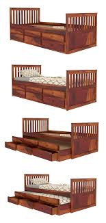 pear kids trundle bed with storage in 2021 trundle bed kids trundle bed trundle bed with storage