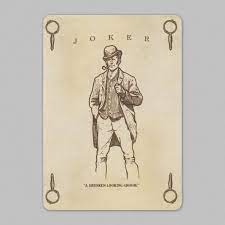 Joker Featured In Sherlock Holmes Playingcards Joker Card Joker Playing Card Card Sharks