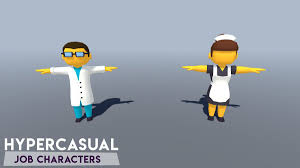 Hypercasual Job Characters Characters Unity Asset Store Graphic Design Tutorials Learning Character Unity