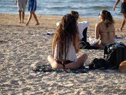Beach hotels in tel aviv offer the very best in coastal accommodations. Girls In The Beach In Tel Aviv Israel Stock Photo Picture And Royalty Free Image Image 139640970