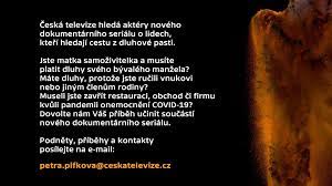 Vaše náměty posílejte na petra.pifkova@ceskatelevize.czpic.twitter.com/h6ojyzj4sv. Ceska Televize Ceska Televize Hleda Aktery Noveho Dokumentarniho Serialu Facebook