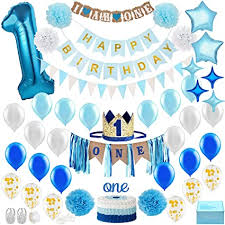 Your dream nursery · quality, comfort & style · free design services Amazon Com Baby Boy 1st Birthday Decorations With Birthday Crown First Birthday Boy Decorations Cake Smash Party Supplies Happy Birthday And Highchair One Burlap Banner Number One Balloon Cake Topper