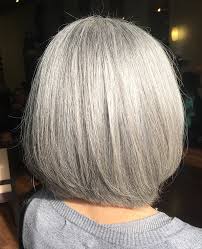 This hairstyle is almost same as bob hairstyle. 50 Gray Hair Styles Trending In 2021 Hair Adviser
