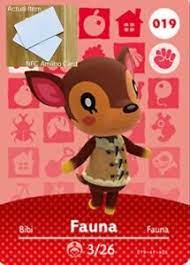 In new horizon, you can use amiibo and amiibo cards which were part of the older versions in the wii u and 3ds. Fauna Amiibo Animal Crossing New Horizons Amiibo Card Nfc Fast Free Shipping Ebay