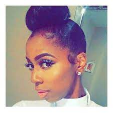 Sleek Bun Black Women Hair Styles Hair Inspiration Beautiful Hair