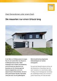 Berechnen sie die erforderliche anzahl von porenbeton für den bau des hauses online. Bauherren Reportage Als Download Ytong Bausatzhaus Gmbh