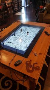 D D Coffee Table Dnd Table Board Game Table Tabletop Games
