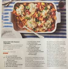 Baked Ziti With Summer Vegetables Southern Living Baked Ziti Stuffed Peppers Pasta Dishes