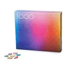 They have created a jigsaw puzzle of 5,000 pieces, and each tile is an individual color in the cmyk spectrum. 1000 Colors Puzzle Creative Puzzles Game Gifts Uncommon Goods
