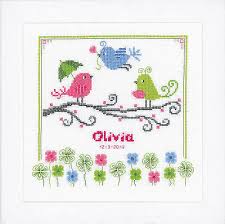 Looking for your next counted cross stitch project? Vervaco Birth Record Pn 0012168 Tender Moment Counted Cross Stitch Kit Sointechile Cl