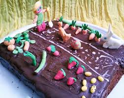 Verschiedene kuchen rezepte auf basis von coppenrath & wiese produkten. Motivtorte Gemusegarten Kuchen Dekorieren Mit Fondant Figuren