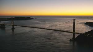 The magical river walk in maryland that will transport you to another world. Pier And Bridge At Bay Stock Footage Video 100 Royalty Free 1028577431 Shutterstock