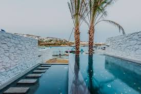 It's now open at the. Nammos Restaurant By The Sea Mykonos Greece