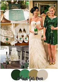Black And Emerald Green Wedding Dress Emerald Gold And Champagne St Patrick S Day Wedding Colour Scheme Wedding Colors Emerald Green Weddings Wedding