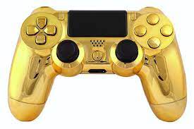 This Is Our Limited Gold Playstation 4 Modded Controller It Is A Perfect Gift For A Special Gamer In Your Lif Cool Ps4 Controllers Ps4 Controller Best Sites
