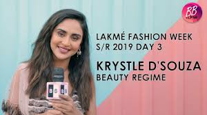 Krystle D Souza Shares Her Beauty Regime At Lakme Fashion Week S R 2019 Youtube I like my puns intended bit.ly/watchfittratonaltbalaji.